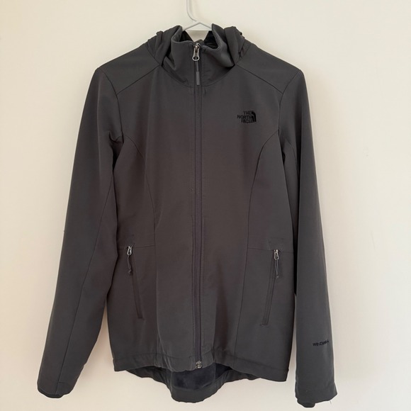 North Face Apex Bionic 2 Softshell Hooded Jacket Women's WindWall Fleece Lined - Picture 2 of 11